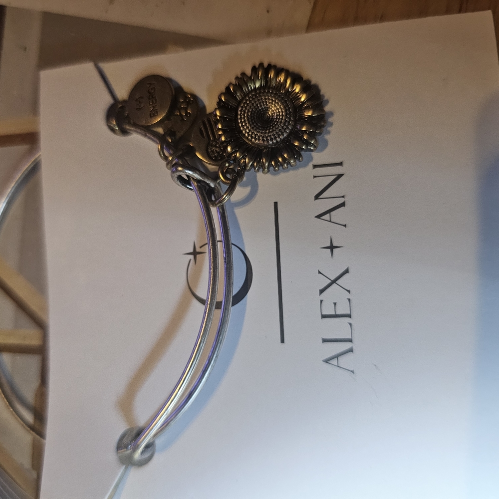 Alex and Ani Sunflower Bracelet
